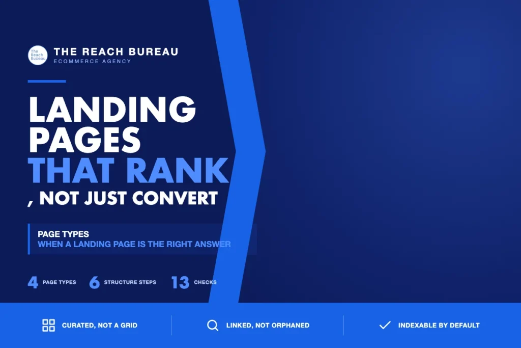 Ecommerce Landing Page SEO: Rank and Convert