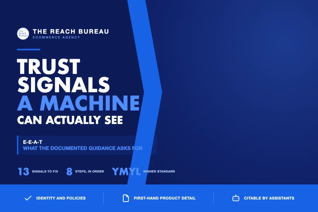 Ecommerce Trust Signals: What Search Systems Look For