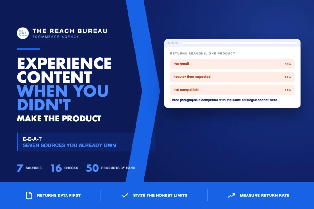 Experience Content When You Didn’t Make the Product