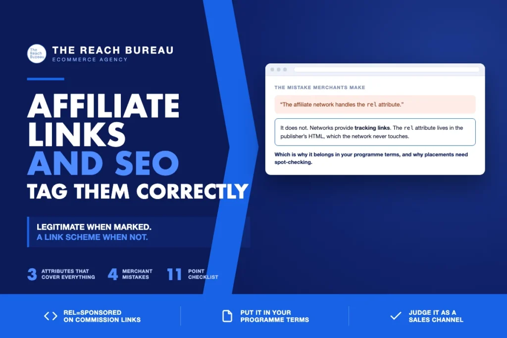 Affiliate Links and SEO: What to Tag, What to Nofollow, What to Avoid