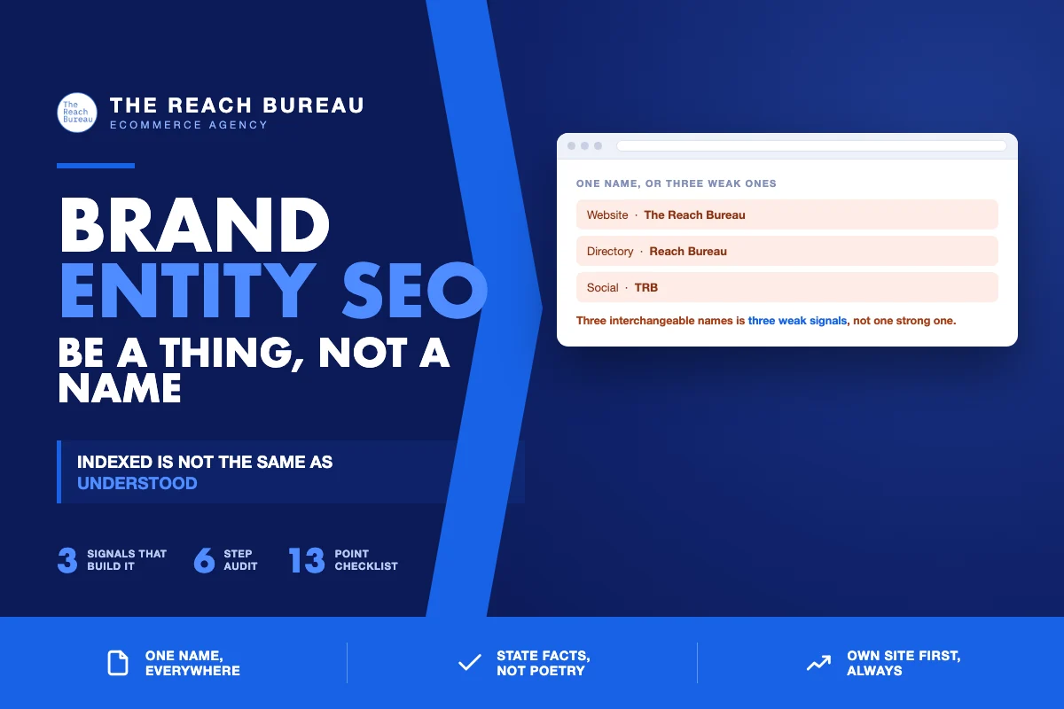 Brand entity SEO for ecommerce stores