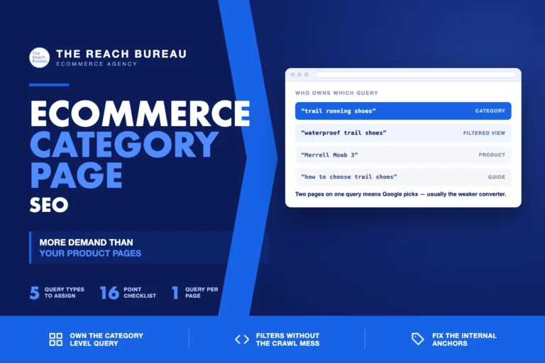 Ecommerce category page SEO optimization guide