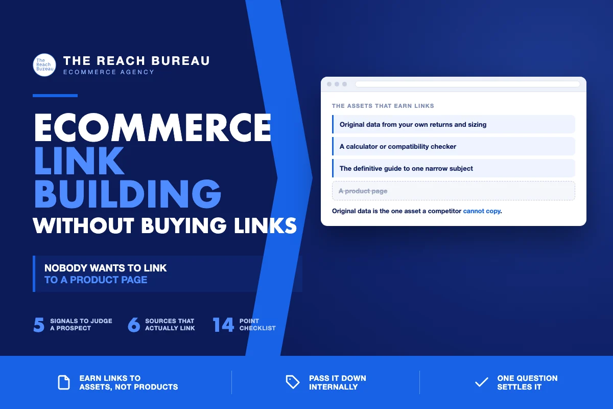 Ecommerce link building without buying links